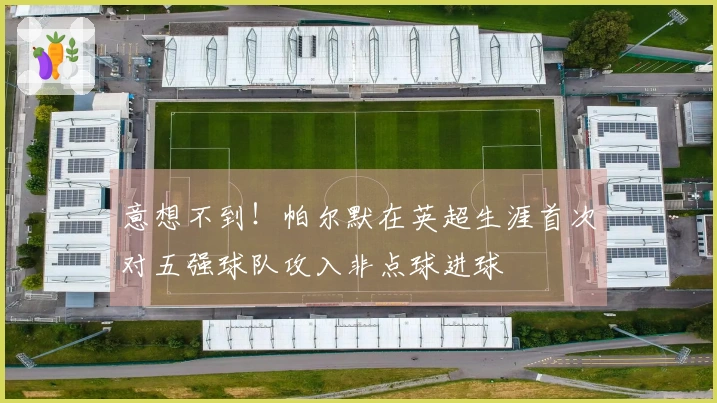 意想不到！帕尔默在英超生涯首次对五强球队攻入非点球进球